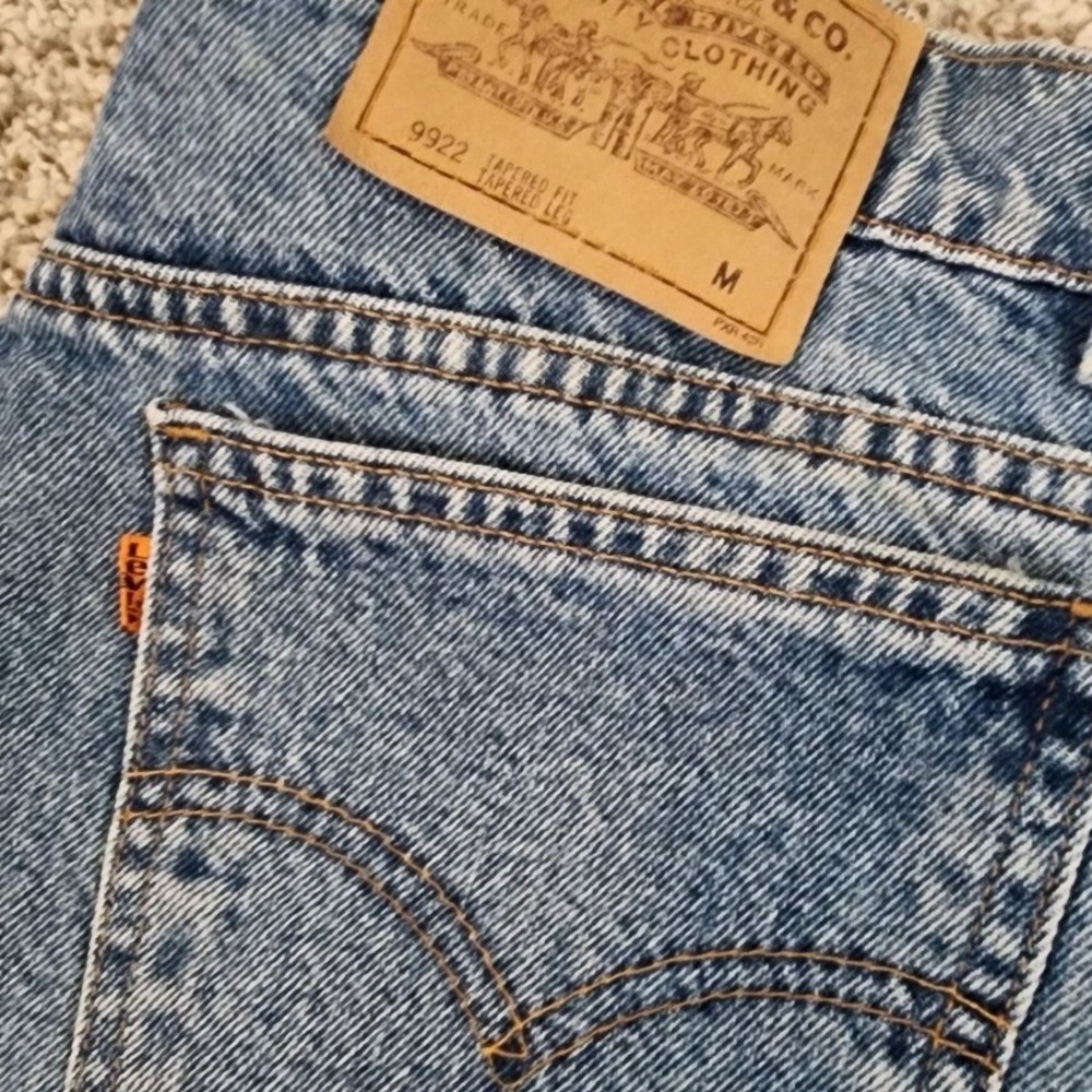 🍊VTG LEVI'S Orange Tab Jeans NOS 90'S USA Y2K Indiesleaze streetwear skatecore